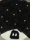 Tew Soft Georgette With Handwork Leaf Cut Sarees Wholesale Suppliers In Mumbai